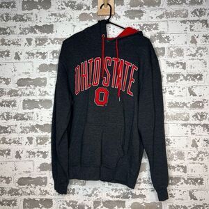 Scarlet and gray authentic apparel Ohio state buckeyes hoodie